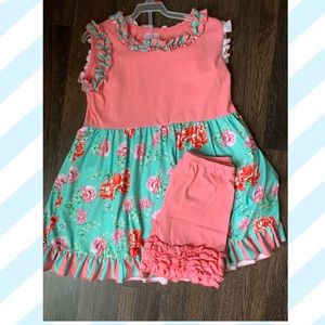 Freckles & Kitty size 10 Boutique shorties outfit